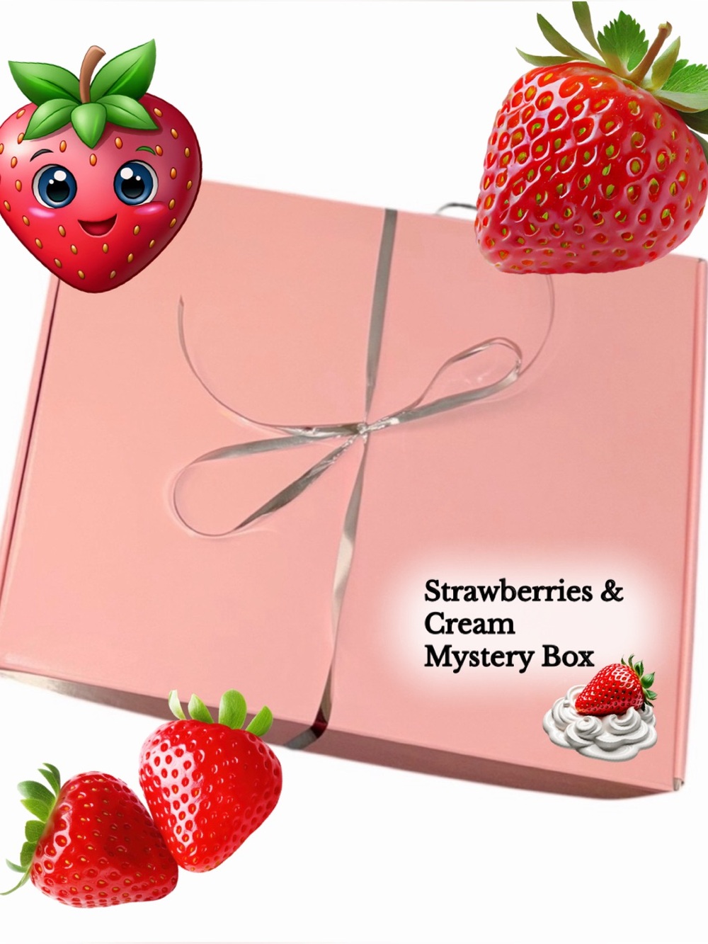 Mystery Box -Strawberries & Cream- Makeup/beauty/ accessories/skincare & more